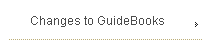 Changes to GuideBooks